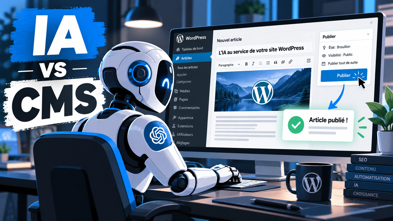 WordPress MCP Adapter 0.7.0 : tes articles bientôt publiés par une IA à ta place ?